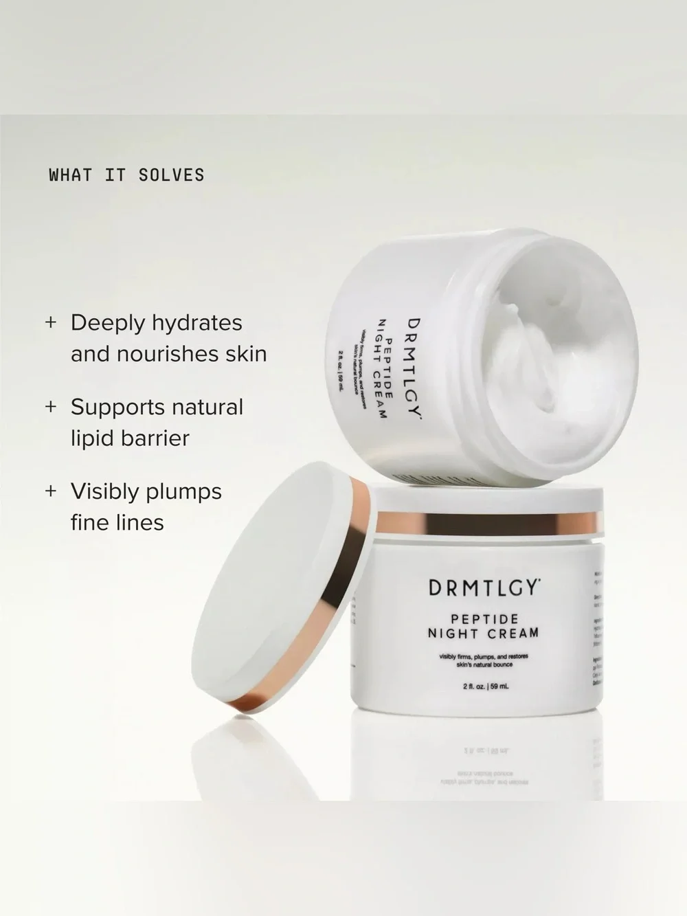 DRMTLGY Peptide Night Cream